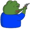 🔫 Эмодзи «😎 Набор эмоджи с мемным лягушонком Пепе» для Telegram