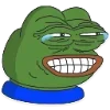 😂 Эмодзи «😎 Набор эмоджи с мемным лягушонком Пепе» для Telegram
