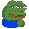 😏 Эмодзи «😎 Набор эмоджи с мемным лягушонком Пепе» для Telegram