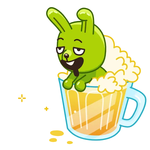 🤤 Эмодзи «Green Bun» для Telegram