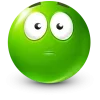 🤩 Эмодзи «Green Face Emoji» для Telegram
