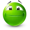 🤩 Эмодзи «Green Face Emoji» для Telegram