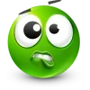 🤩 Эмодзи «Green Face Emoji» для Telegram