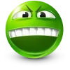 🤩 Эмодзи «Green Face Emoji» для Telegram