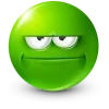 🤩 Эмодзи «Green Face Emoji» для Telegram