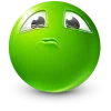 🤩 Эмодзи «Green Face Emoji» для Telegram