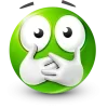 🤩 Эмодзи «Green Face Emoji» для Telegram