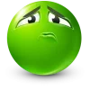 🤩 Эмодзи «Green Face Emoji» для Telegram