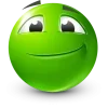 🤩 Эмодзи «Green Face Emoji» для Telegram