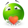 🤩 Эмодзи «Green Face Emoji» для Telegram