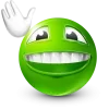 🤩 Эмодзи «Green Face Emoji» для Telegram