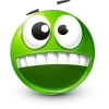 🤩 Эмодзи «Green Face Emoji» для Telegram