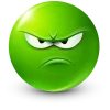 🤩 Эмодзи «Green Face Emoji» для Telegram