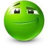 🤩 Эмодзи «Green Face Emoji» для Telegram