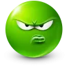 🤩 Эмодзи «Green Face Emoji» для Telegram