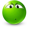 🤩 Эмодзи «Green Face Emoji» для Telegram