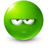 🤩 Эмодзи «Green Face Emoji» для Telegram