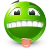 🤩 Эмодзи «Green Face Emoji» для Telegram
