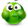 🤩 Эмодзи «Green Face Emoji» для Telegram
