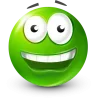 🤩 Эмодзи «Green Face Emoji» для Telegram