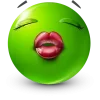 🤩 Эмодзи «Green Face Emoji» для Telegram