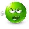 🤩 Эмодзи «Green Face Emoji» для Telegram