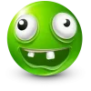 🤩 Эмодзи «Green Face Emoji» для Telegram