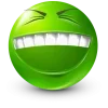🤩 Эмодзи «Green Face Emoji» для Telegram