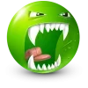 🤩 Эмодзи «Green Face Emoji» для Telegram