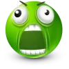🤩 Эмодзи «Green Face Emoji» для Telegram