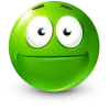 🤩 Эмодзи «Green Face Emoji» для Telegram