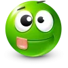🤩 Эмодзи «Green Face Emoji» для Telegram