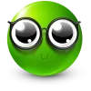 🤩 Эмодзи «Green Face Emoji» для Telegram