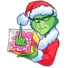 🖕 Эмодзи «Гринч» для Telegram