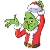 👋 Эмодзи «Гринч» для Telegram