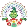 🌈 Эмодзи «Гринч» для Telegram