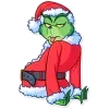 😝 Эмодзи «Гринч» для Telegram