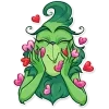🥰 Эмодзи «Гринч» для Telegram