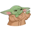 🙏 Эмодзи «Малыш Грогу» для Telegram
