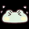 😫 Эмодзи «GuaGua Frog» для Telegram