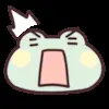 😨 Эмодзи «GuaGua Frog» для Telegram