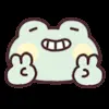 ✌️ Эмодзи «GuaGua Frog» для Telegram