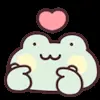 ❤️ Эмодзи «GuaGua Frog» для Telegram