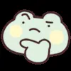🤔 Эмодзи «GuaGua Frog» для Telegram