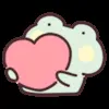 ❤️ Эмодзи «GuaGua Frog» для Telegram