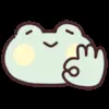 👌 Эмодзи «GuaGua Frog» для Telegram