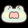 😡 Эмодзи «GuaGua Frog» для Telegram