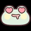 😍 Эмодзи «GuaGua Frog» для Telegram