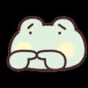 🥲 Эмодзи «GuaGua Frog» для Telegram