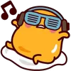 🎵 Эмодзи «Gudetama» для Telegram
